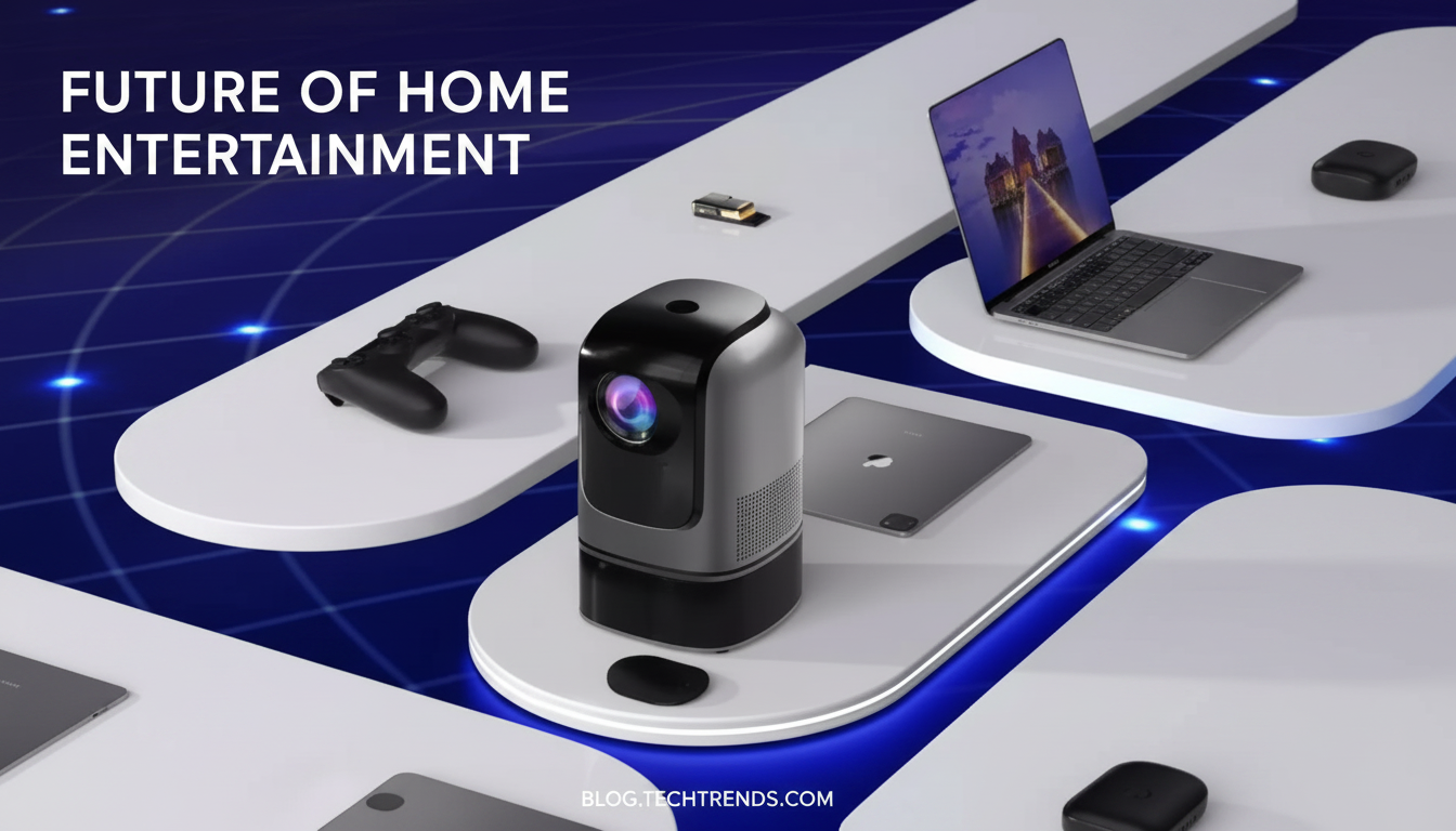 Full HD 1080P Projector: Auto Keystone + Bluetooth